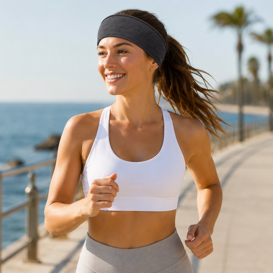 Cooling Performance Headband – Breathable Sweat-Wicking Sports Band
