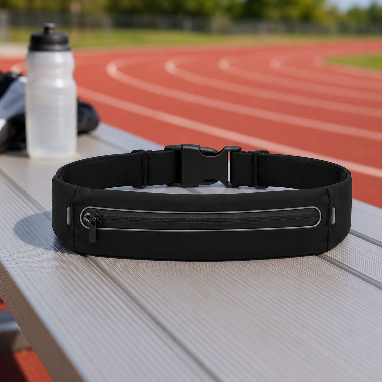 No-Bounce Slim Running Belt – Secure Phone & Essentials Waist Pack