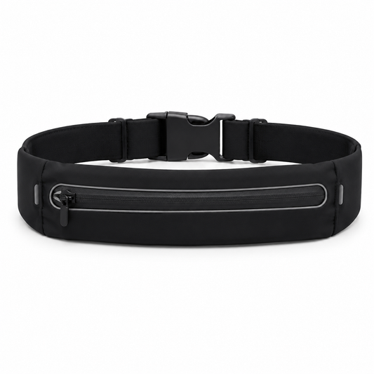 No-Bounce Slim Running Belt – Secure Phone & Essentials Waist Pack