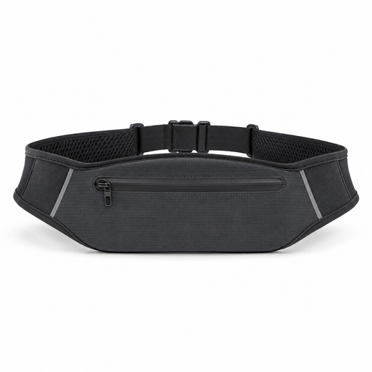 Secure-Fit Running Belt with Reflective Trim