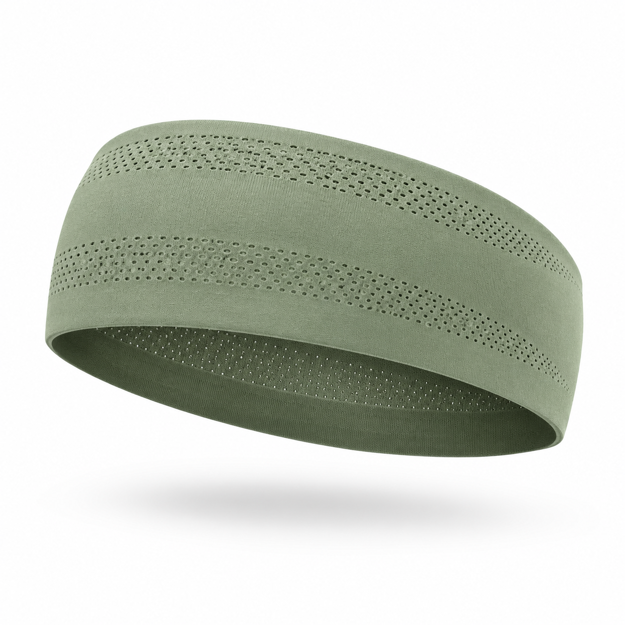 AirFlow Cooling Sports Headband – Perforated Sweat-Wicking Workout Band