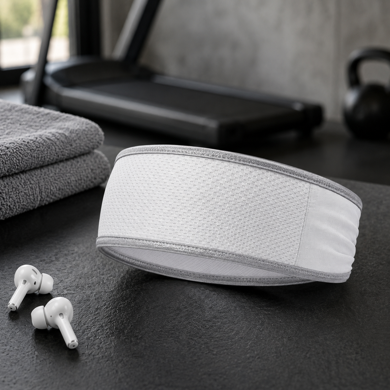 CoolMesh Performance Headband – Breathable Sweat-Wicking Sports Band